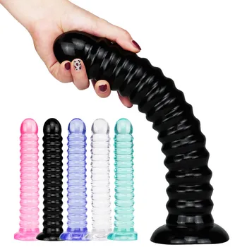 Realista Vibrador, Com ventosa Grande Geléia Dildos Brinquedos Sexuais para Mulheres, Homens Enorme Falso Pau Artificial do Pênis Plug anal Sexo Anal Loja