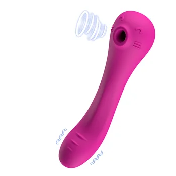 Chupando Vibrador Mamilo Otário Brinquedo do Sexo para as Mulheres Vaginal, com Massageador do Clitóris Estimulador Casal Masturbador Dobrável Adultos Brinquedos Novos