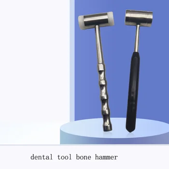 Ortopédicos, equipamentos dentários osso martelo de dente, o osso martelo de aço inoxidável plástica ferramenta de extração de dente