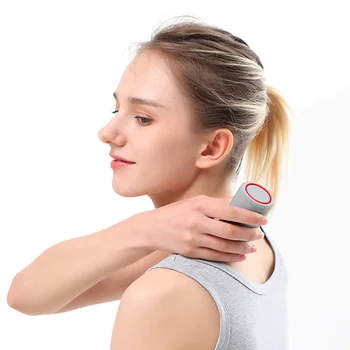 Pulso elétrico de Vácuo Massager do Corpo de Degustação Elétrica ventosas Compressa Quente massagem de Vibração Pescoço e Costas, Massager