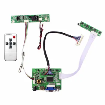 H DMI VGA 2AV de Áudio LCD Controlador de Placa De 17