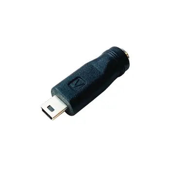 DC5.5*2.1 mm Fêmea para MINI USB Macho 5521 Fêmea para Mini USB Macho Fonte de Alimentação Adaptador de Carregamento