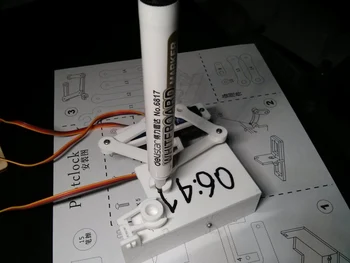Conjunto eletrônico kits faça você mesmo um robô kits DIY relógio Robô KITS BASEADO EM ARDUINO