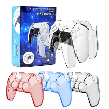 PS5 Jogo de Console de Lidar com Tampa de Proteção para Playstation5 Cristal Protetora rígida à Prova de Poeira Jogo de Console Acessórios