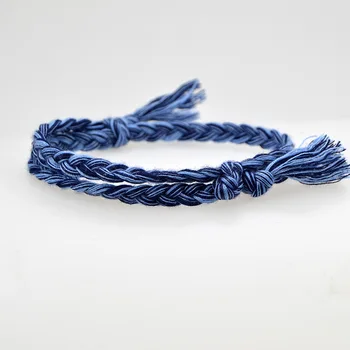 Moda corda de algodão, tecidos à mão corda de mão com o mesmo ins estilo confortável e ajustável pulseira 2021 nova pulseira