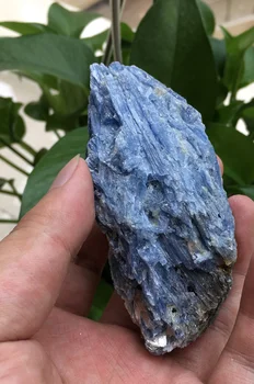 Natural 1pc 30-150g Raro Cristal Azul Cianita Áspero Gem mineral Amostra de Cura de pedra