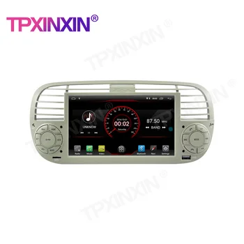 Android 10.0 Para o FIAT 500 2007 a 2014 Rádio do Carro GPS de Navegação de Carro, Auto-Rádio Gravador Reprodutor Multimédia Carplay