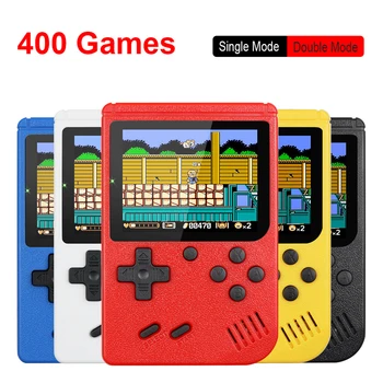 Retro Portátil Mini Portátil Console de videogame 8-Bit de 3,0 Polegadas LCD a Cores de Crianças Cor de Jogo do Jogador Built-in de 400 jogos