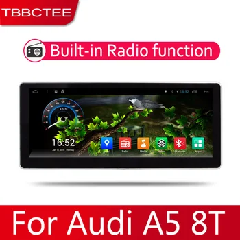 Para a Audi A5 8T 8F 2008~2016 Mídia de Navegação Navi Android 2 Din auto-rádio Multimédia Player de Vídeo auto Estéreo GPS MAPA
