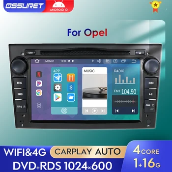 2 Din Car Multimedia Player Android de 10 IPS DVD GPS para Opel Astra H Meriva Vectra Antara Zafira Corsa C D Vivaro Veda Vauxhall