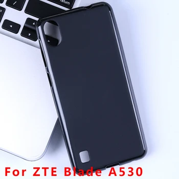 2 Cor Caso do ZTE Blade A530 Caso de Telefone Ultra-fino Pudim de Matte de Silicone Macio de Volta Caso Capa Para o Funda ZTE Blade A530 5.45