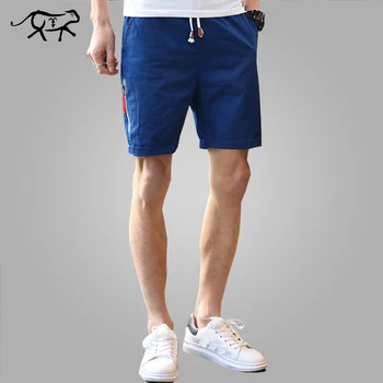 Nova Marca de Shorts de Moda masculina Casual de Verão Mens Curto de Algodão de Lazer Fitness Respirável Praia Shorts Bermuda Boardshorts M-4XL