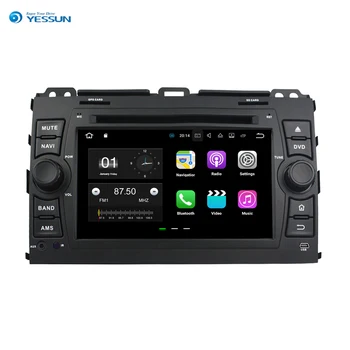 YESSUN Carro de Navegação GPS Para Toyota Prado 2006~2010 Android de Áudio, de Vídeo, de Rádio HD Tela de Toque Estéreo Leitor Multimédia.