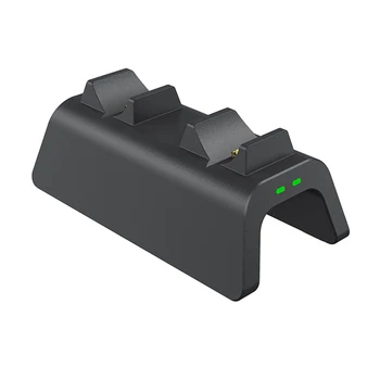 Mayitr Dupla Base de Carregador Para PS5 Controlador Portátil, Prático Dualsense de Carregamento Rápido em Forma de U de Carregamento Dock Station Para PS5