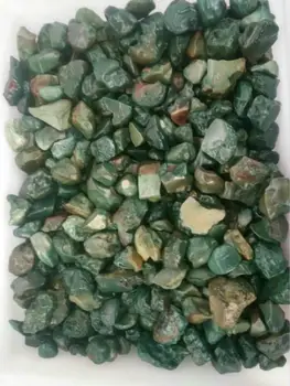 500g Alashan de Pedra em Pedra Verde Jasper Escultura em Pedra Pedras de Cristal de Energia Reiki Poder Pedra