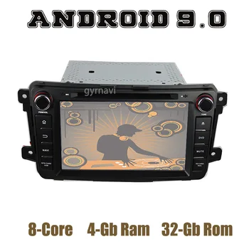 Android 9.0 GPS do Carro DVD Player Multimídia para mazda CX9 cx-9 com DSP PX5 octa core, wifi usb 4+32GB Automático auto-rádio Estéreo