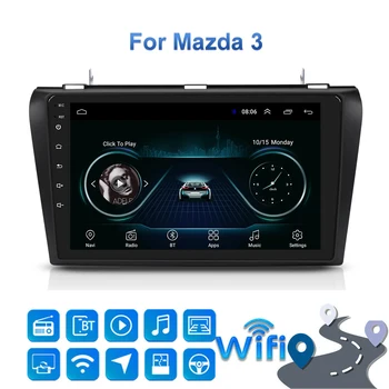 Multimídia para carro Radio Player Para o Mazda 3 BK Mazda3 2004-2010 Android 11 de Navegação Autoradio Gravador de Fita GPS de Vídeo Estéreo