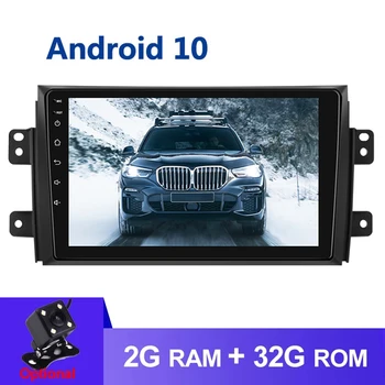 Android 11 de RAM 2+32G auto-Rádio, Áudio, GPS, MP5 Multimédia Player de Vídeo Para o Suzuki SX4 2006-2013 de 9 Polegadas 2Din Autoradio
