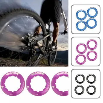 4Pcs Compacto, Leve, Destacável roda Livre Lockring Multi Cor Volante Lockring de Alta Resistência para Bicicleta de Montanha