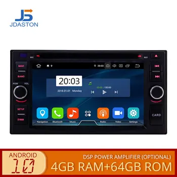 JDASTON Android 12 de Automóvel Leitor de Multimídia Para Kia Carnival Ceed Cerato Carens Optima SPORTAGE GPS de Navegação de Rádio Estéreo de Áudio