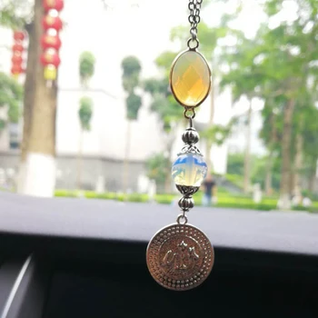 Acessórios Para Carro Opala Ornamento Pingente De Espelho De Vista Traseira Decoração Islâmica Presente