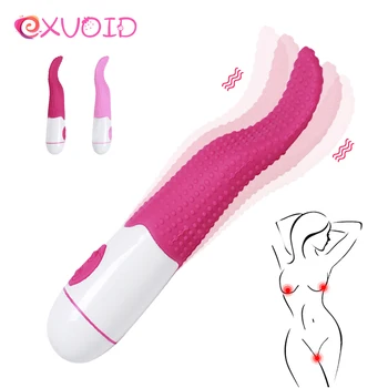 EXVOID Oral, Lambendo Vibrador Estimulador do Clitóris Feminino Masturbador Língua Vibrador Brinquedos Sexuais para as Mulheres Vagina G-spot Massagem