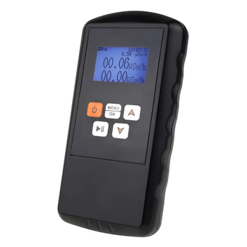 Digital Nuclear Detector de Radiação Dosímetro Contador Geiger Dose de Monitor de Dispositivo Portátil com Taxa de Dose de Alarme