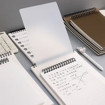 LLD Livro Espiral Bobina de Cadernos de Desenho de Grade em Branco de Papel jornal Diário Sketchbook Office Acessórios Escola de material de Papelaria