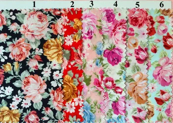 145 cm de largura de alta qualidade reativa flor de algodão de impressão de tecido,China estilo folk flor impressão de tecido, XERY-YH07678
