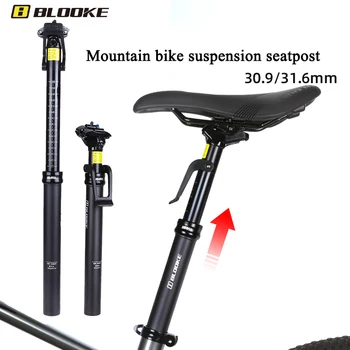 BLOOKE Bicicleta Elevador Espigão 30.9/31.6 mm de Bicicleta de Montanha de Choque de absorção do Tubo do selim Mão-controlados conta-Gotas espigões Acessórios