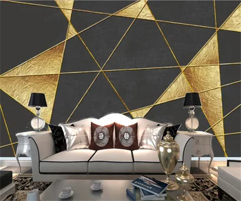 Estilo nórdico formas geométricas abstratas sala de estar quarto de hotel em adesivos de parede adesivos de parede personalizados murais de qualquer tamanho