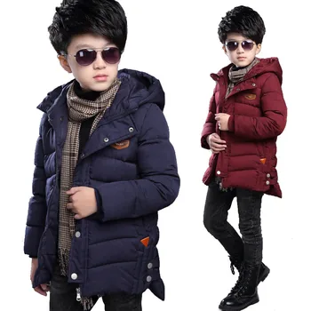 menino normal, parkas jaqueta casaco de Inverno grosso casaco com capuz casaco para 4-12years meninos crianças garoto de espessura quente vestuário exterior casaco de roupa